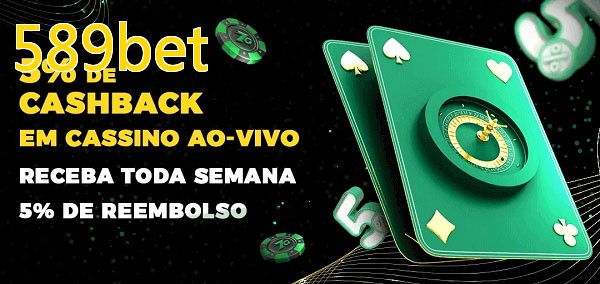 Promoções do cassino ao Vivo 589bet